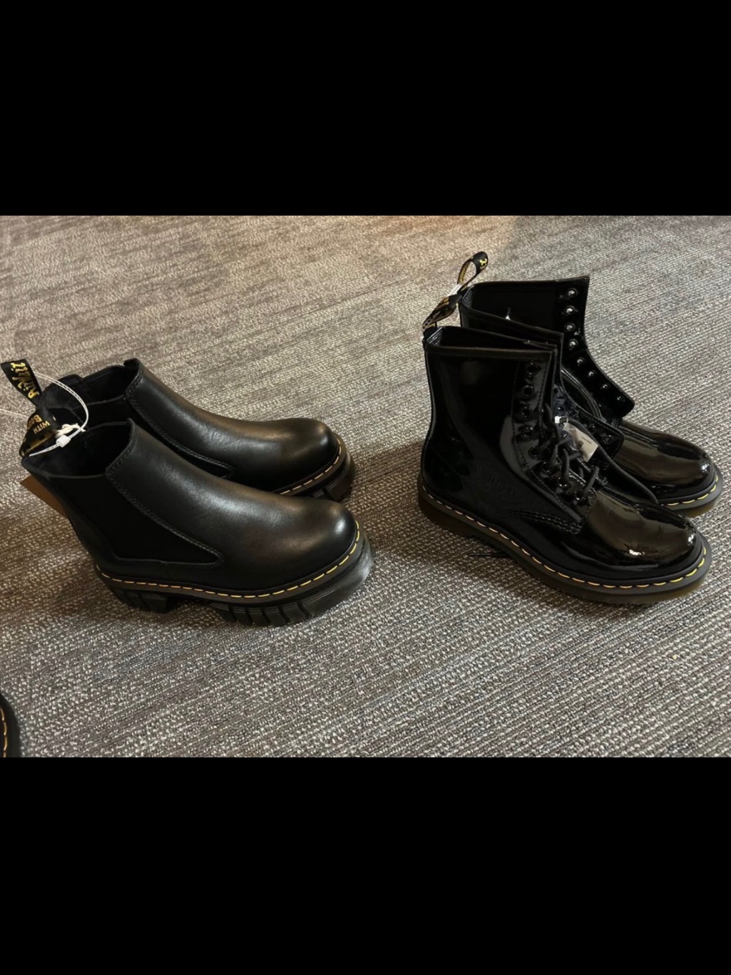 Doc Martens Black Chelsea & Lace-Up Boots